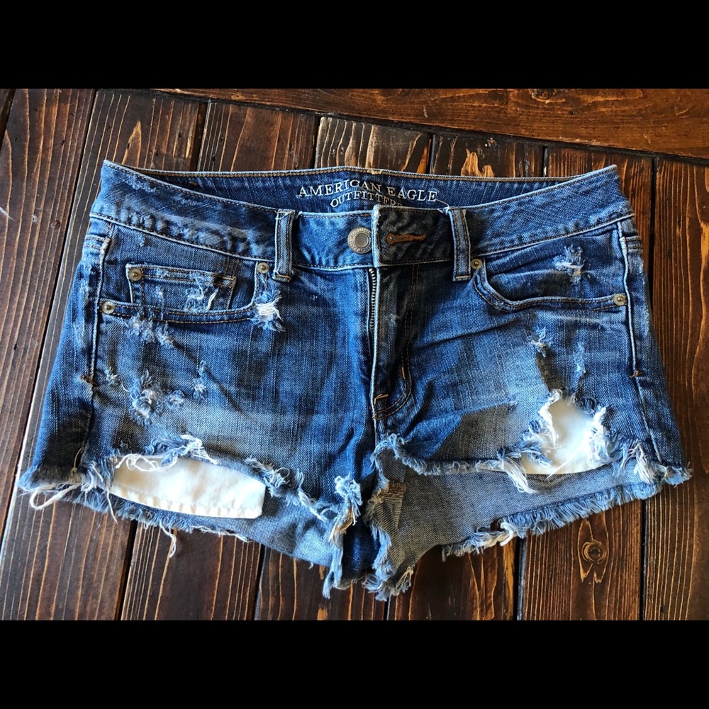 Low Rise AE shortie shorts